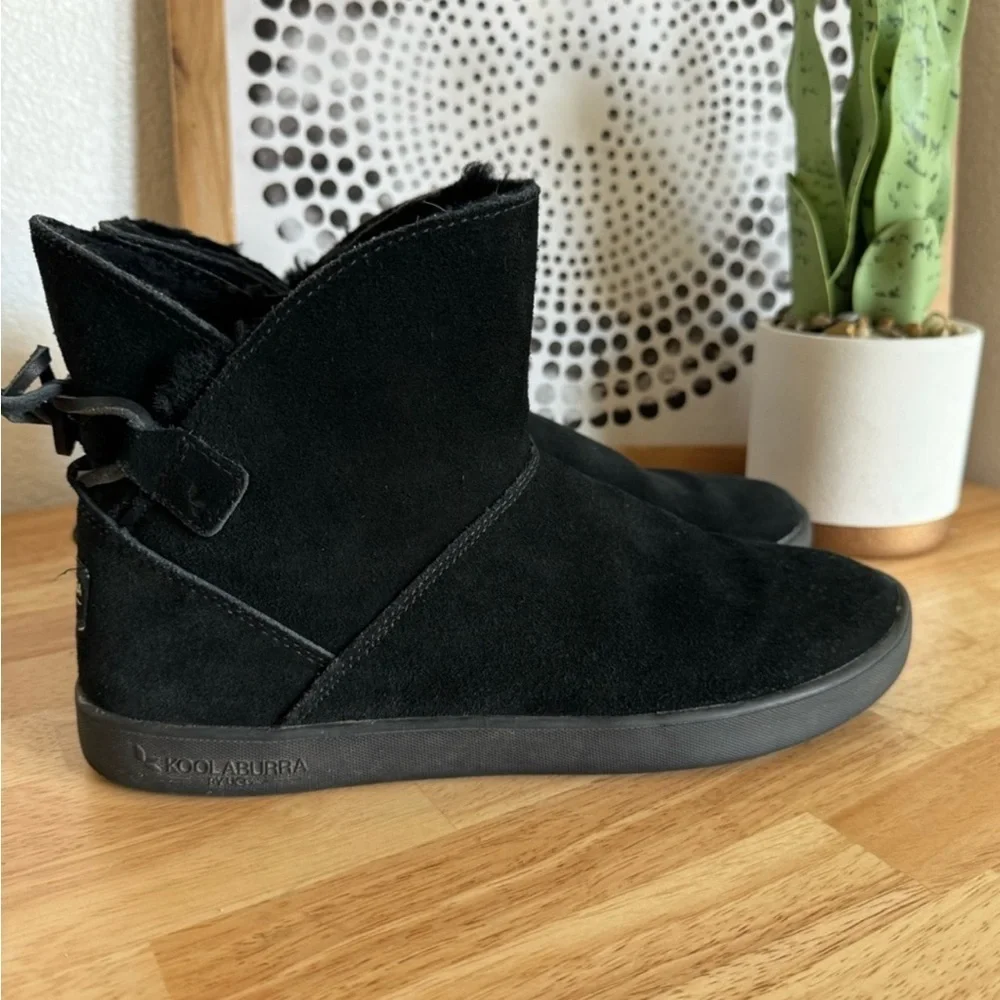 UGG Koolaburra Womens Shazi Short Suede Ankle Cold Weather Boots Size 7